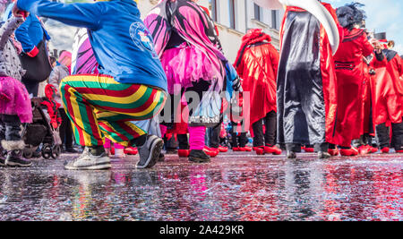 Panorama di carnevale in Germania Foto Stock