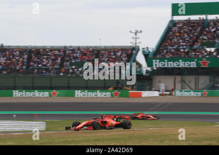 Il circuito di Suzuka, Suzuka City, Giappone. Undicesimo oct, 2019. Formula Uno giapponese Grand Prix, giorno di pratica; la Scuderia Ferrari, Charles Leclerc - Editoriale usare carte di credito: Azione Plus sport/Alamy Live News Foto Stock