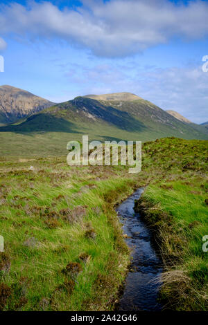 Sligachan Isola di Skye Highlands Ross and Cromarty Scozia Scotland Foto Stock