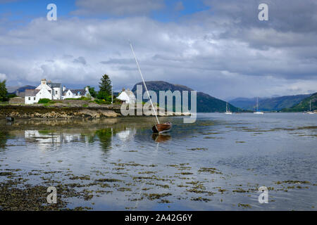 Plockton Wester Ross Highland Inverness-shire Scozia Scotland Foto Stock