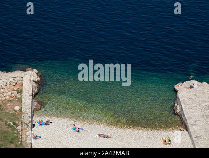 Resort di lusso di Villefranche sur Mer. Costa Azzurra, Cote d Azur, Francia. Foto Jeppe Gustafsson Foto Stock