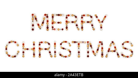Buon Natale lettere Foto Stock