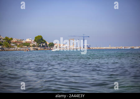 Porticello di porta 3 in Sicilia Foto Stock