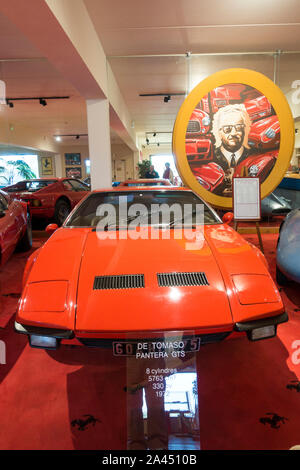 Museo dell'automobile di Loheac Foto Stock