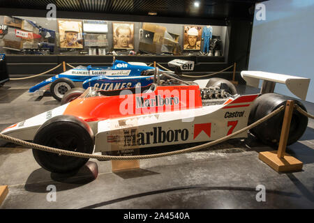 Museo dell'automobile di Loheac Foto Stock