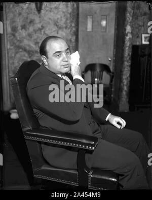 AL CAPONE - noi gangster (1899-1947) Foto Stock