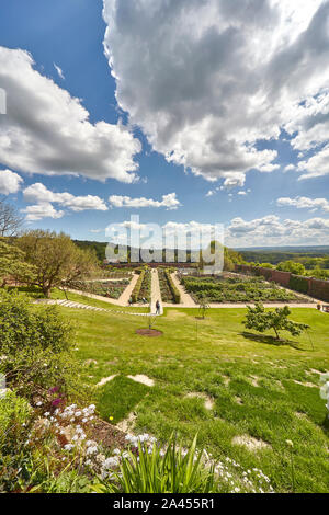 Il Chartwell è una casa di campagna vicino a Westerham, Kent, nel sud-est dell' Inghilterra. Per oltre quaranta anni fu la casa di Winston Churchill. Foto Stock