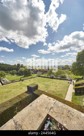 Il Chartwell è una casa di campagna vicino a Westerham, Kent, nel sud-est dell' Inghilterra. Per oltre quaranta anni fu la casa di Winston Churchill. Foto Stock