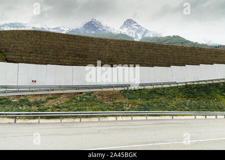 Strada di Montagna di Sochi Foto Stock