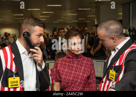 Celebrità frequentare la BGC Giornata benefica in Canary Wharf offre: Cheryl dove: Londra, Regno Unito quando: 11 set 2019 Credit: Phil Lewis/WENN.com Foto Stock