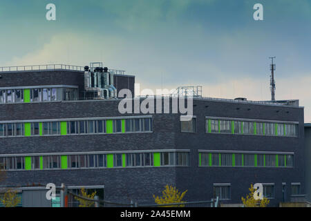 Vista panoramica di un ufficio moderno, business o edificio scolastico Foto Stock