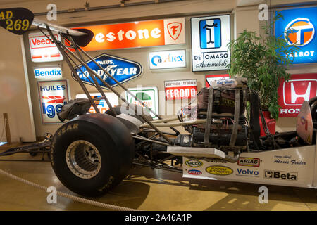 Museo dell'automobile di Loheac Foto Stock