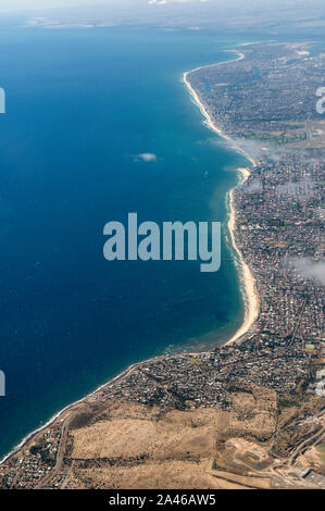 San Marino un elegante sobborgo, rivolto verso l'Oceano del Sud costa vicino Adelaide nel South Australia Foto Stock