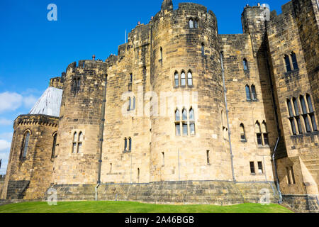 Le camere di stato di Alnwick Castle Northumberland REGNO UNITO Foto Stock