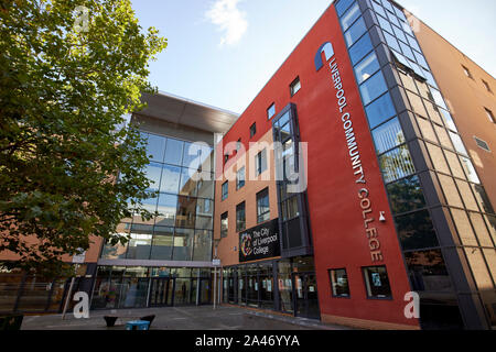 La città di Liverpool college Arts Centre liverpool community college Liverpool England Regno Unito Foto Stock