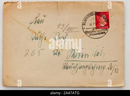 Feldpost von Hans 1944-07-08 1. Foto Stock