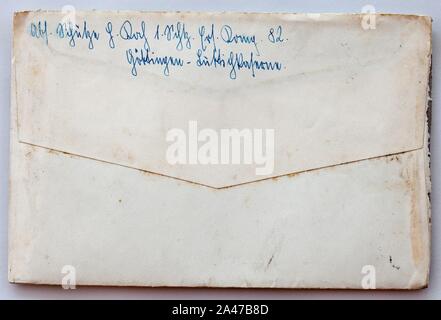 Feldpost von Hans 1941-05-14 2. Foto Stock