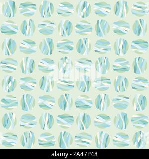 Abstract disegnati a mano forme di ripetizione. Vector seamless pattern design per i tessili, carta da parati, la carta di avvolgimento, stampe, tessuto, web sfondo, accento. Illustrazione Vettoriale