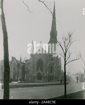 Primo & Unione Parco Chiesa congregazionale, Chicago, 1913 Foto Stock