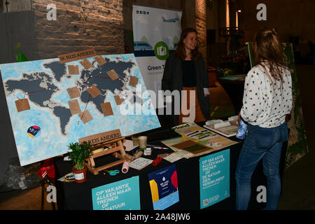 Amsterdam, Paesi Bassi. Xii oct, 2019. AMSTERDAM, 12-10-2019, Amsterdam, Klimaatfestival Siamo domani Credito: Pro scatti/Alamy Live News Foto Stock