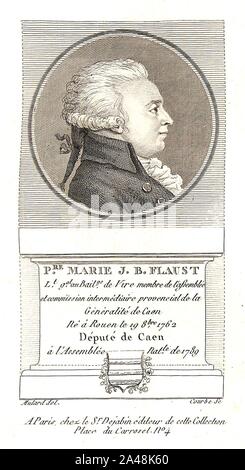 Flaust Pierre Marie Jean-Baptiste (luce). Foto Stock