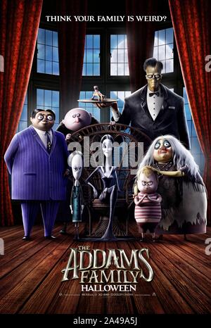 La famiglia Addams (2019), diretto da CONRAD VERNON e GREG TIERNAN. Credito: METRO-Goldwyn Mayer / Album Foto Stock