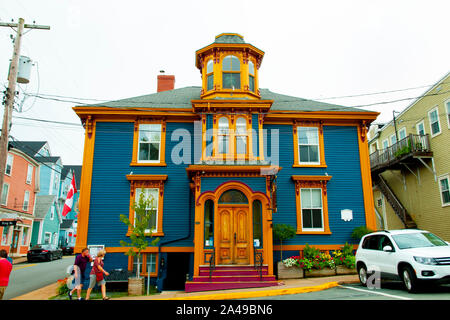 Casa in legno - Lunenburg - Nova Scotia Foto Stock