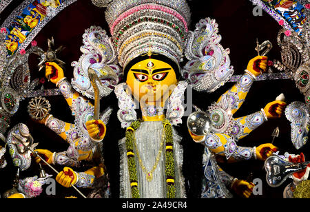 Maa Durga ritratto Foto Stock