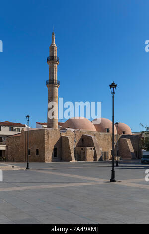 La moschea Neratze in Rethimno, Grecia Foto Stock