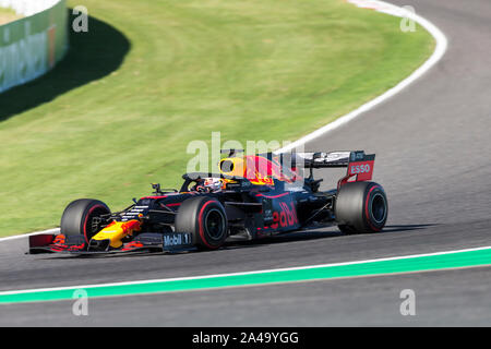 Il circuito di Suzuka, Suzuka City, Giappone. Xiii oct, 2019. Formula Uno giapponese Grand Prix, il giorno della gara; Aston Martin driver Red Bull Max Verstappen durante la gara - Editoriale usare carte di credito: Azione Plus sport/Alamy Live News Foto Stock
