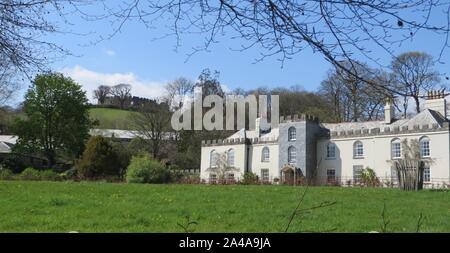 Restormel Castle 190415 Foto Stock