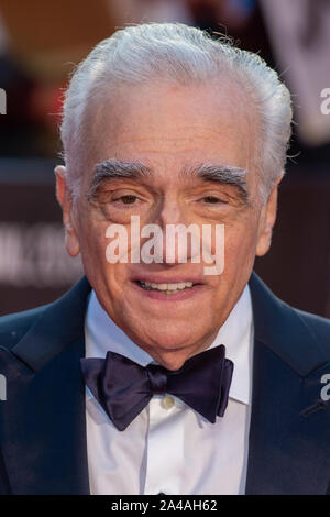 Londra, Regno Unito. Il 13 ottobre 2019. Martin Scorsese assiste il 'l'Irlandese', BFI London Film Festival notte di chiusura gala tenutosi presso l' Odeon Luxe, Leicester Square. Credito: Peter Manning/Alamy Live News Foto Stock