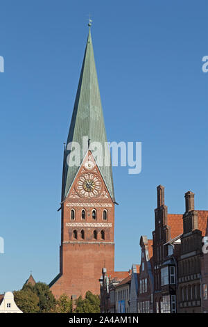 Johannis Chiesa, Lueneburg, Bassa Sassonia, Germania Foto Stock