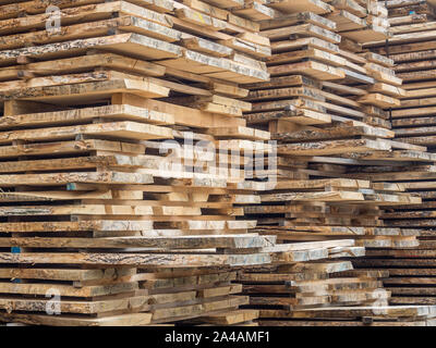 Legname di legno per impiego strutturale Foto Stock