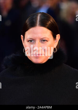 Emma Tillinger Koskoff frequentando il gala di chiusura e International premiere del cittadino irlandese, tenuto come parte del BFI London Film Festival 2019, Londra. Foto Stock