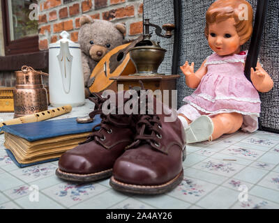 Il vecchio Mercato delle Pulci Foto Stock