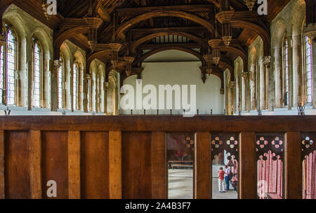 Il 'grande hall a Eltham Palace. Foto Stock