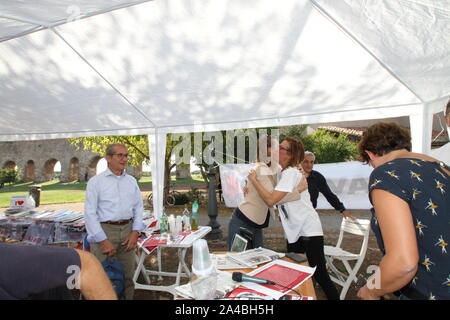 Roma, Italia. Xiii oct, 2019. Memoriale di Stefano Cucchi in Italia. (Foto di Claudio Sisto/Pacific Stampa) Credito: Pacific Press Agency/Alamy Live News Foto Stock