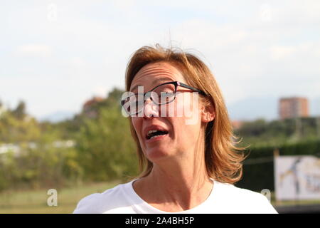 Roma, Italia. Xiii oct, 2019. Memoriale di Stefano Cucchi in Italia. (Foto di Claudio Sisto/Pacific Stampa) Credito: Pacific Press Agency/Alamy Live News Foto Stock