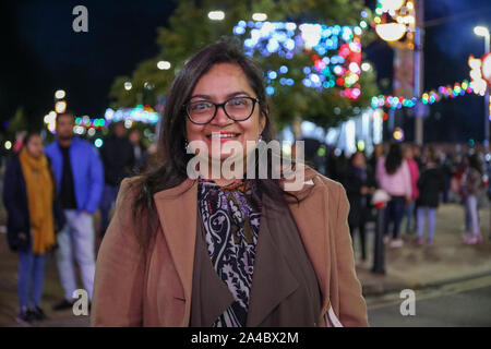 Diwali Festival 2019, Melton Road in Leicester Foto Stock