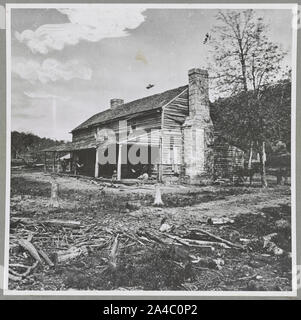 John Ross House, Rossville Gap, Ga. Hdq. del gen. Gordon Granger, Battaglia di Chickmauga [ossia Chickamauga] Foto Stock