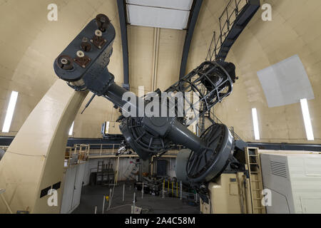 Le Otto Struve telescopio al McDonald Observatory, un osservatorio astronomico situato vicino la comunità non costituite in società di Fort Davis in Jeff Davis County, Texas Foto Stock