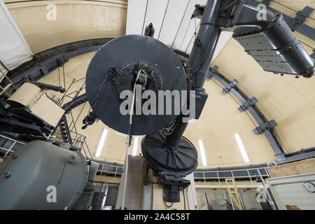 Le Otto Struve telescopio al McDonald Observatory, un osservatorio astronomico situato vicino la comunità non costituite in società di Fort Davis in Jeff Davis County, Texas Foto Stock