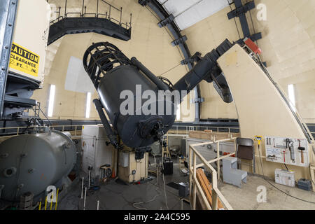 Le Otto Struve telescopio al McDonald Observatory, un osservatorio astronomico situato vicino la comunità non costituite in società di Fort Davis in Jeff Davis County, Texas Foto Stock