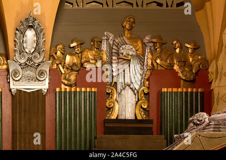 Il Pantages Theater si trova a Hollywood e di vigna, Hollywood, California Foto Stock