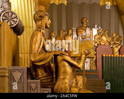 Il Pantages Theater si trova a Hollywood e di vigna, Hollywood, California Foto Stock