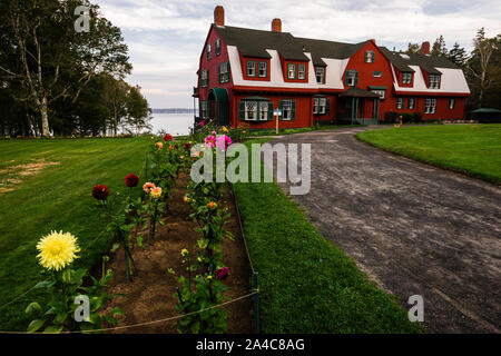 Roosevelt Cottage Roosevelt Campobello International Park   Welshpool, Campobello Island, New Brunswick, CA Foto Stock