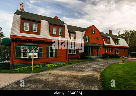 Roosevelt Cottage Roosevelt Campobello International Park   Welshpool, Campobello Island, New Brunswick, CA Foto Stock