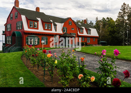 Roosevelt Cottage Roosevelt Campobello International Park   Welshpool, Campobello Island, New Brunswick, CA Foto Stock