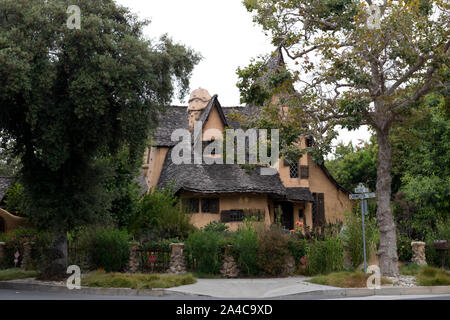 La casa Spadena, noto anche come la casa della strega, è un storybook house di Beverly Hills, la California Foto Stock